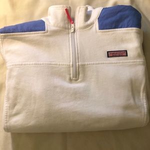 Vineyard Vines 1/4 Zip, Women’s Size Medium, White